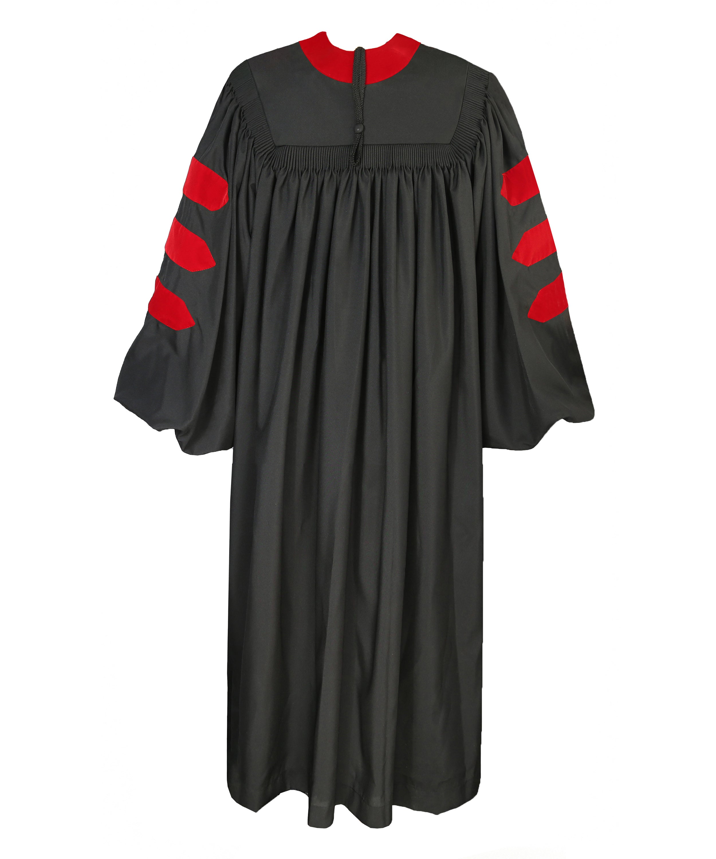 Deluxe Doctoral/PHD Graduation Gown NO piping-CA graduation