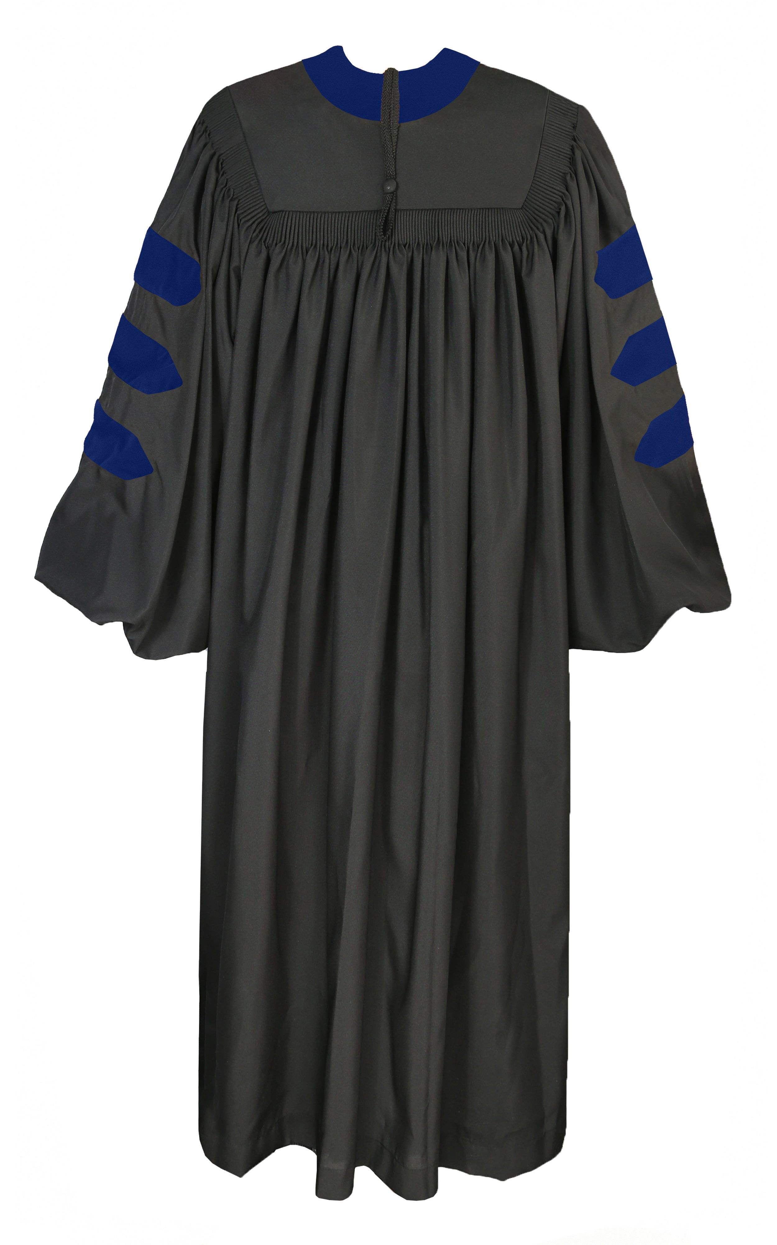 Deluxe Doctoral/PHD Graduation Gown NO piping-CA graduation