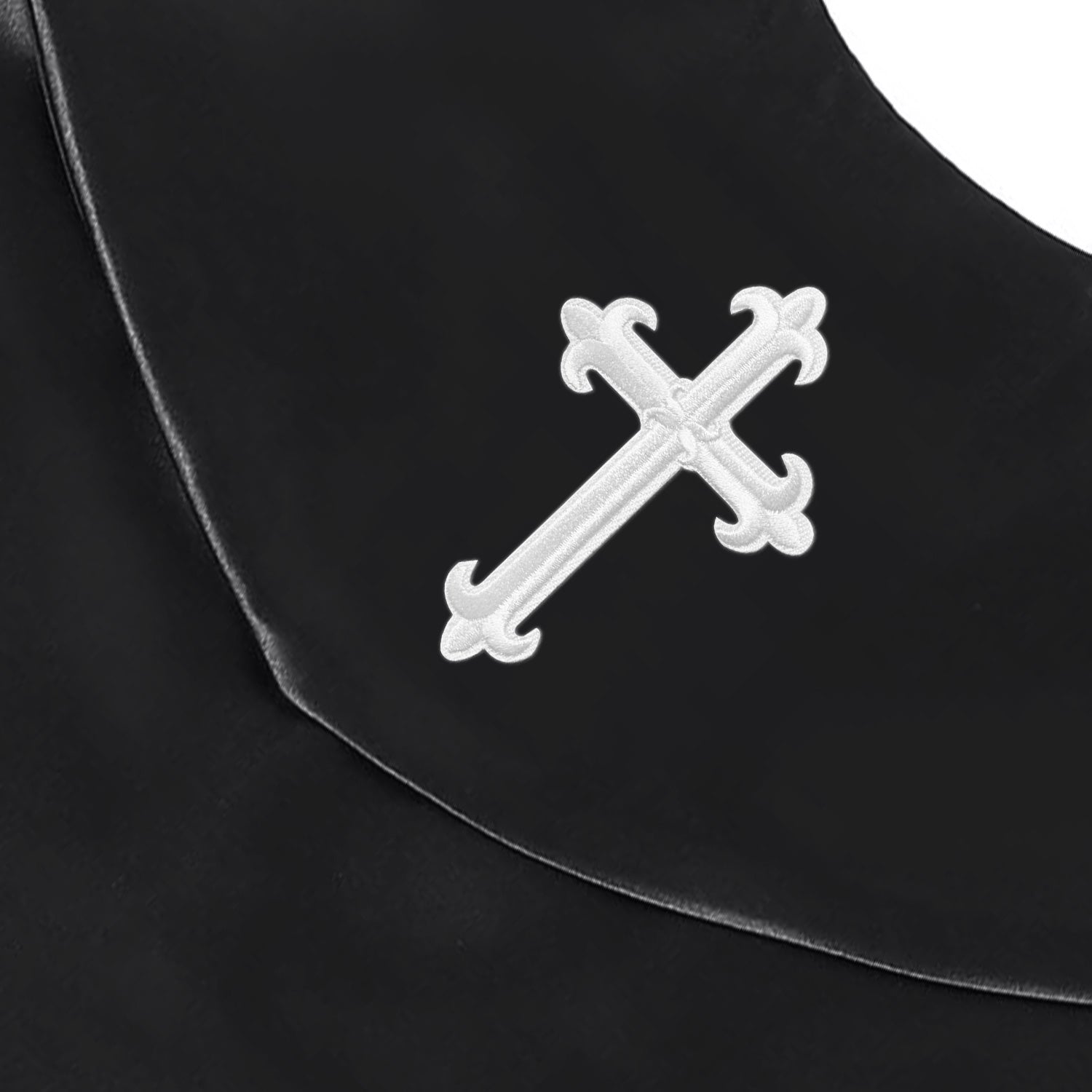 Unisex V Shape Choir Stole with Cross-CA graduation