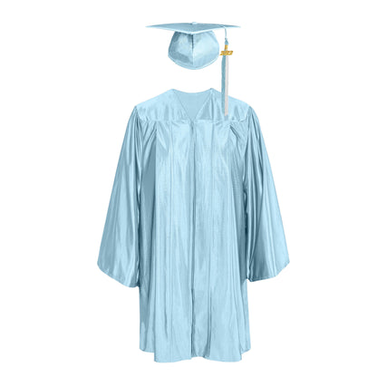 Shiny Kids Graduation Gown & Cap Coloured Tassel Charm for Home School|Preschool|Kindergarten | Preschool-CA graduation