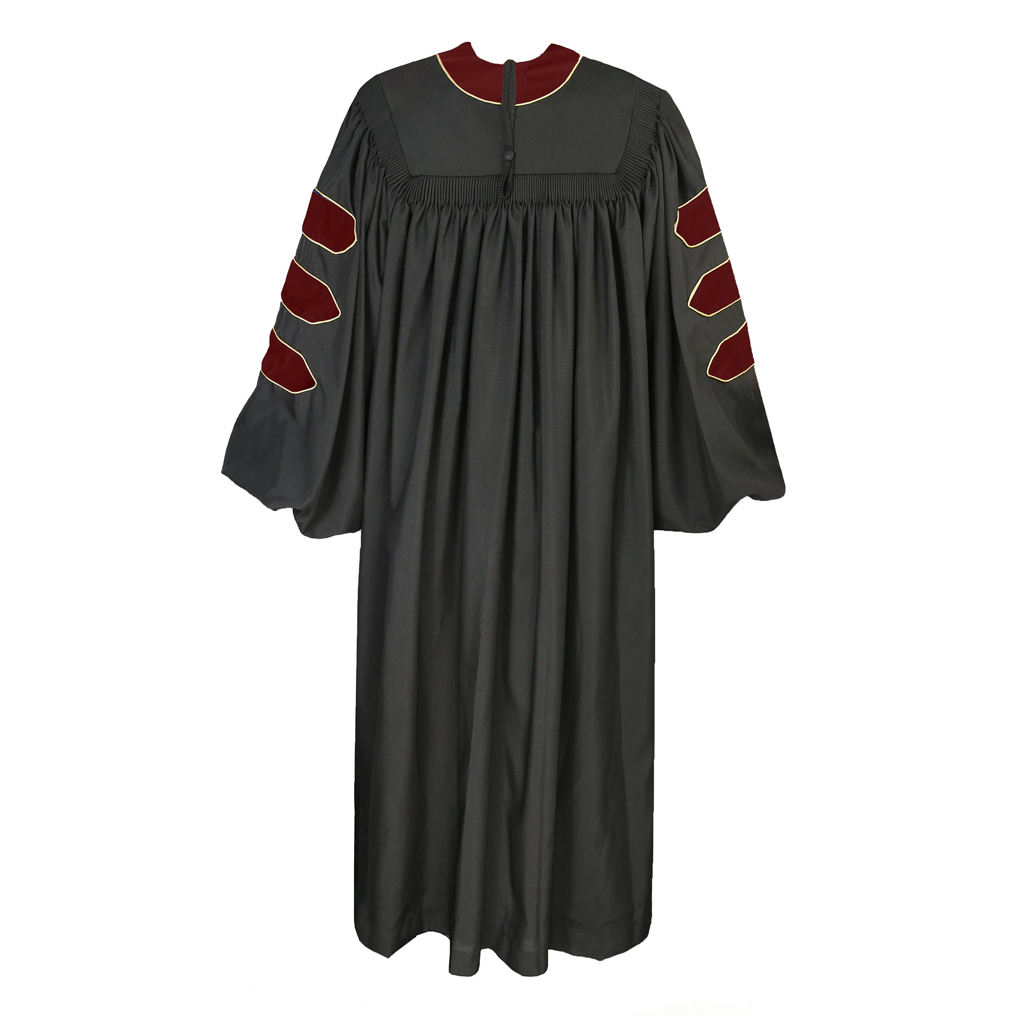 Deluxe Doctoral Graduation Gown / Ph.D. Gown & Regalia for Professor/Faculty - CA Graduation Deluxe Doctoral Graduation Gown / Ph.D. Gown & Regalia for Professor/Faculty - CA Graduation
