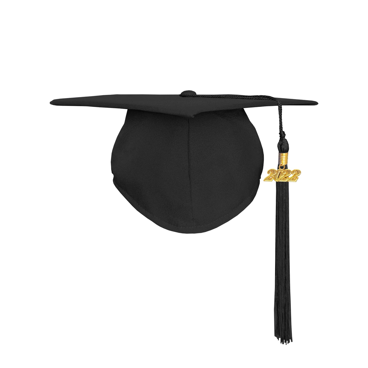 Matte Graduation Cap with Tassel Charm 2023 | 2024 for Middle & High School | Bachelor & Master Degree-CA graduation