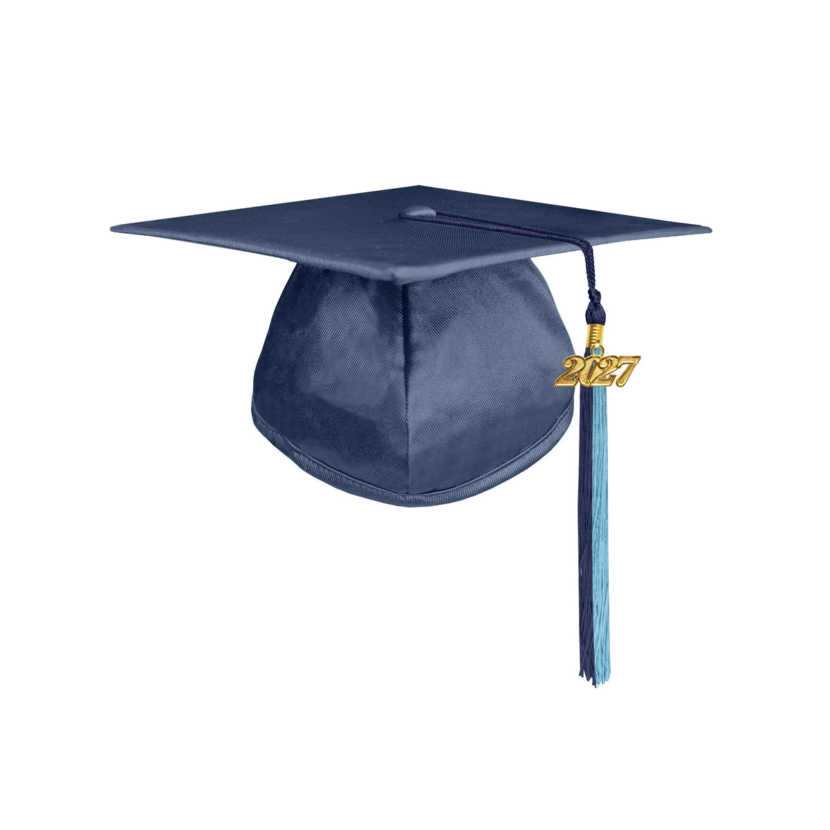 Shiny Graduation Cap with Colourful Tassel Charm 2023|2024 for Middle & High School | Bachelor & Master Degree-CA graduation