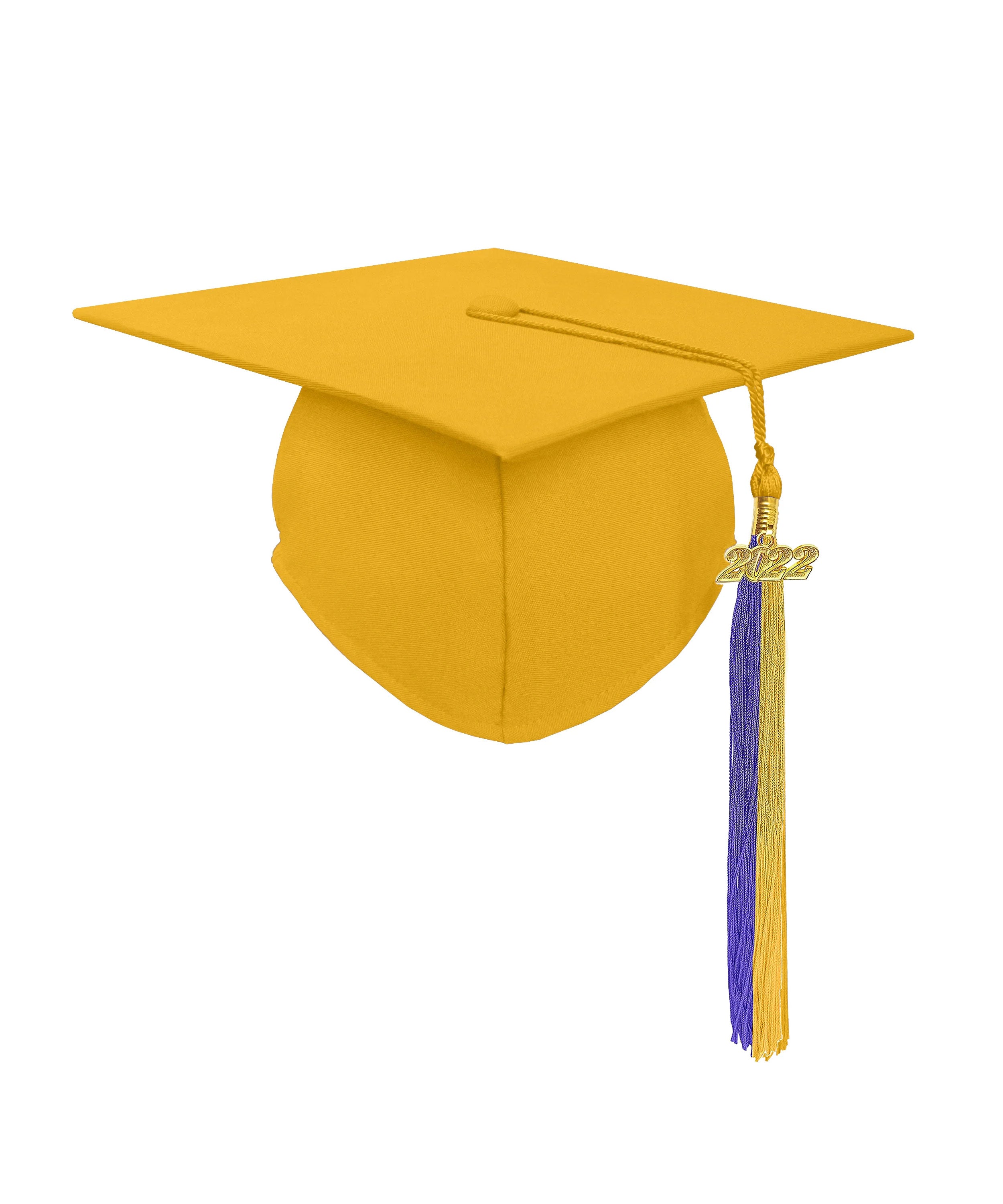 Matte Graduation Cap with Colourful Tassel Charm 2023|2024 for Middle & High School | Bachelor & Master Degree-CA graduation