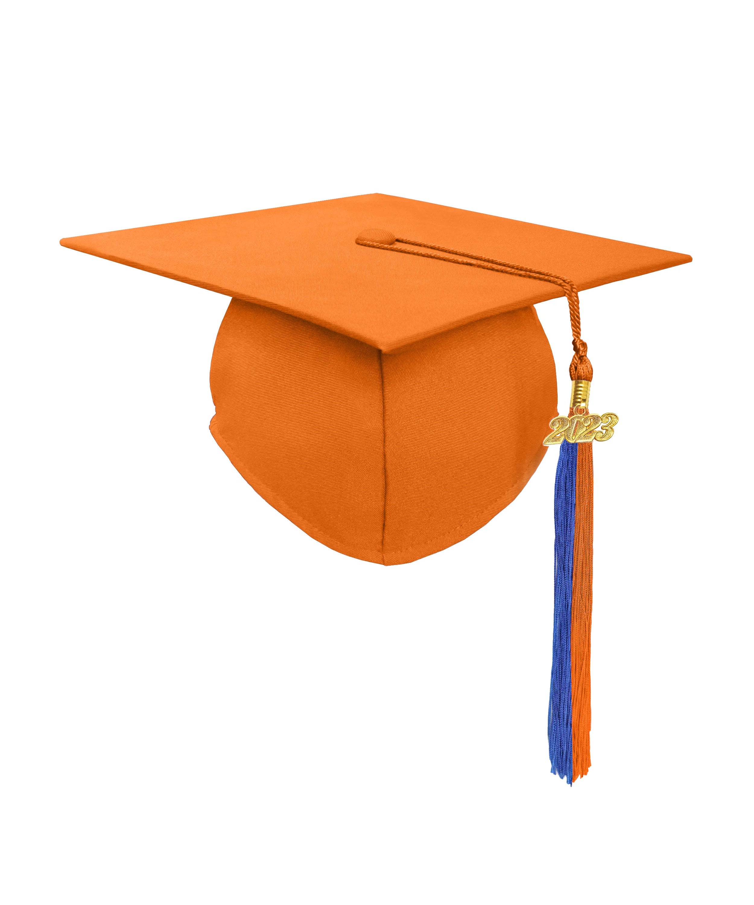 Matte Graduation Cap with Colourful Tassel Charm 2023|2024 for Middle & High School | Bachelor & Master Degree-CA graduation