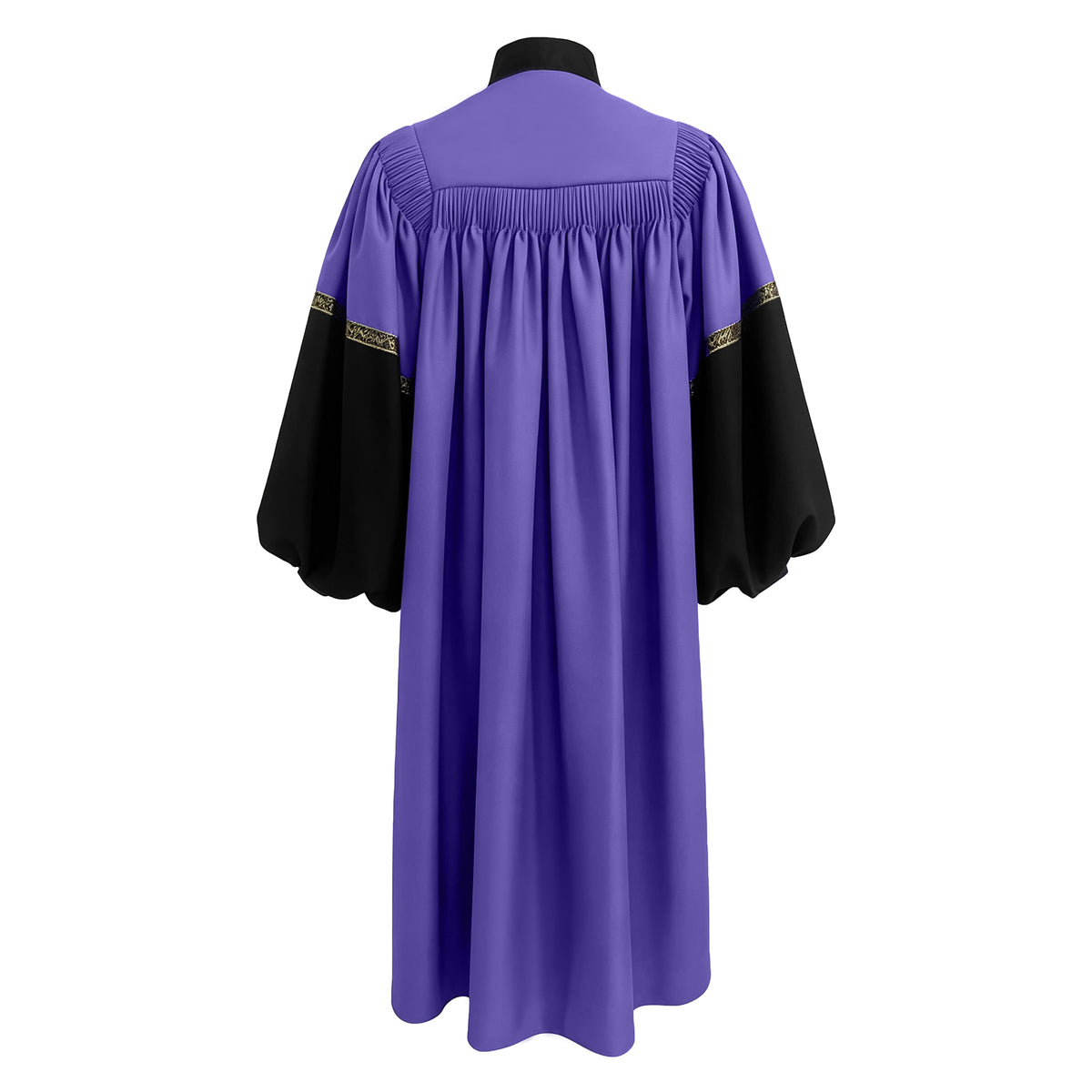 Custom Premium Church Choir Vestment Gown with Cross Embroidery-CA graduation