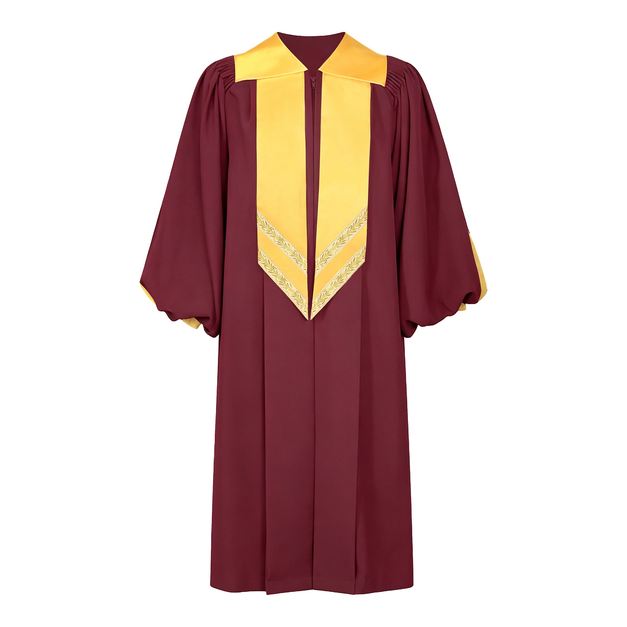 Unisex Deluxe Choir Robe Church Robes | Modern Choir Robes | Choir Robes-CA graduation