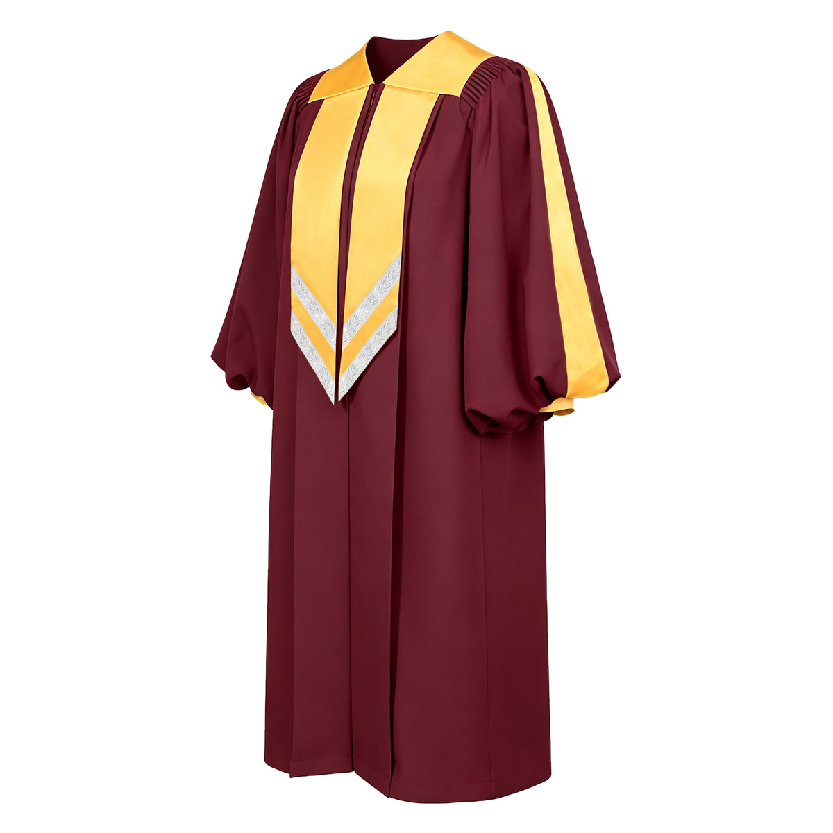 Unisex Deluxe Choir Robe Church Robes | Modern Choir Robes | Choir Robes-CA graduation