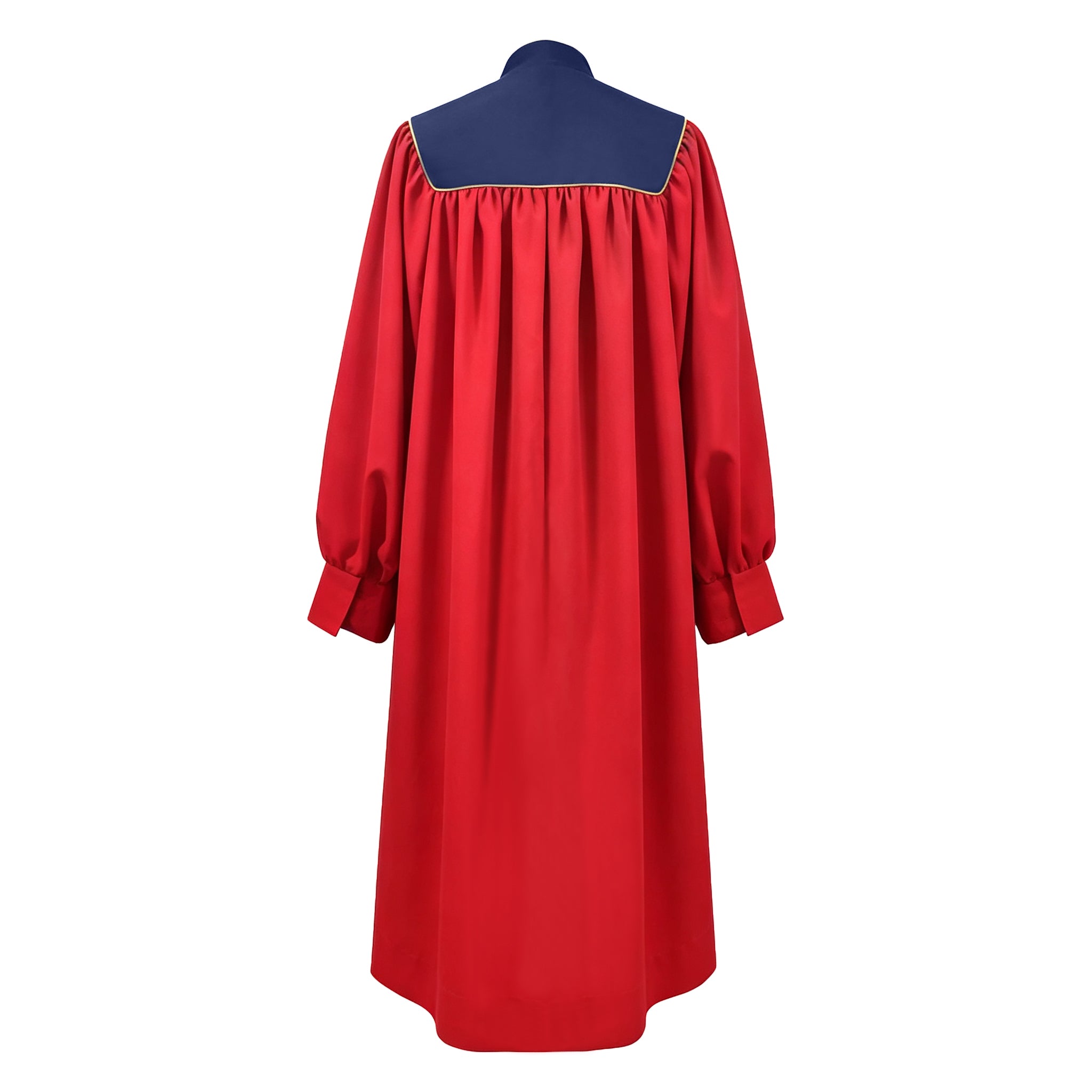 Custom Unisex Church Clergy Robe with Puff Sleeves|Premium Church Clergy Robe-CA graduation