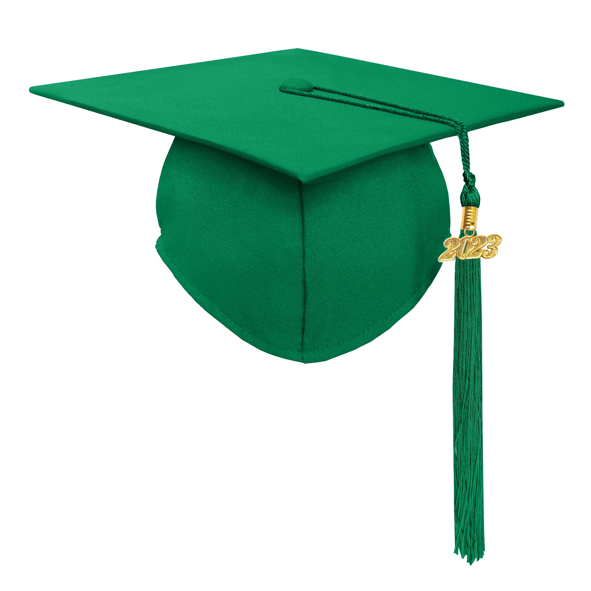 Matte Graduation Cap with Tassel Charm 2023 | 2024 for Middle & High School | Bachelor & Master Degree-CA graduation