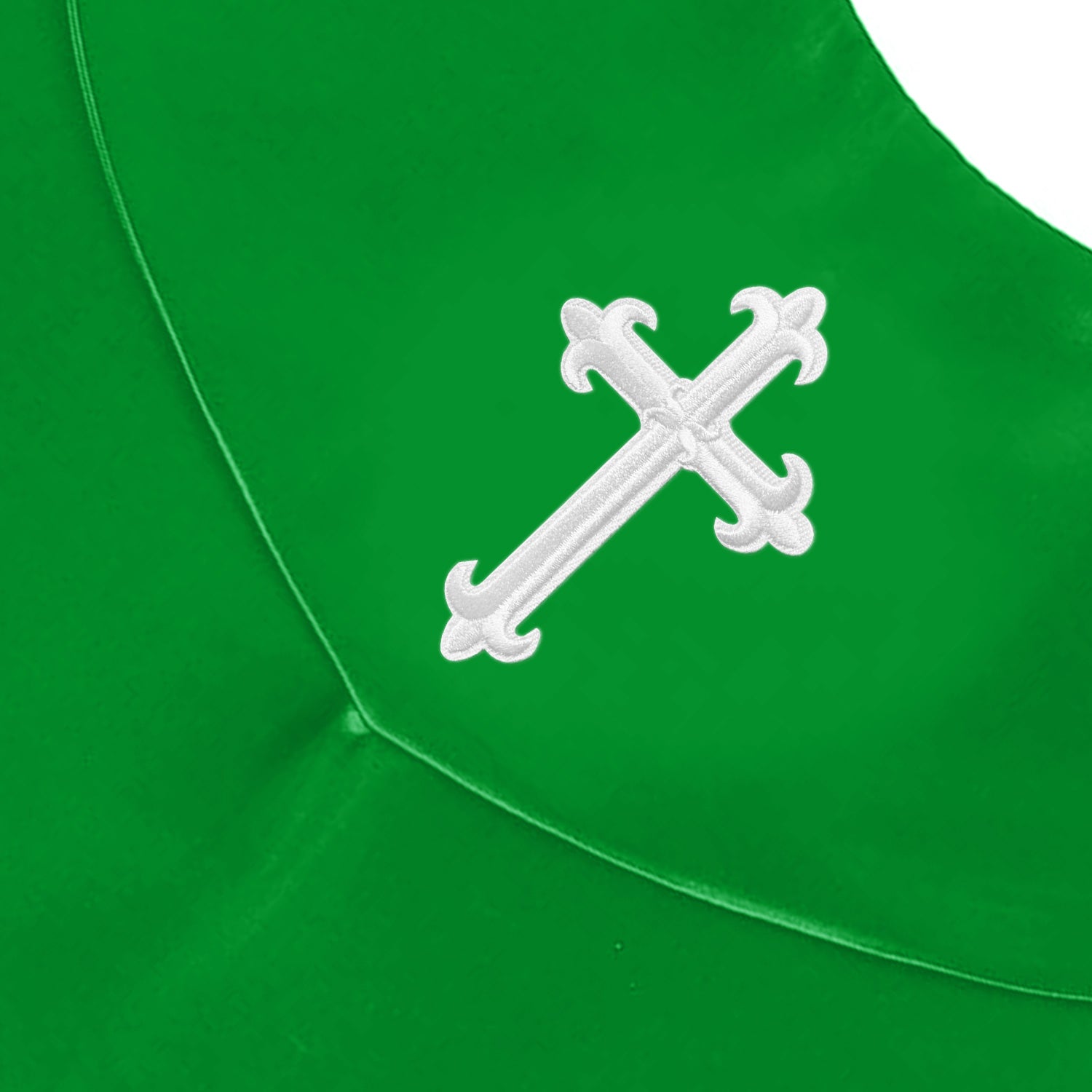 Unisex V Shape Choir Stole with Cross-CA graduation