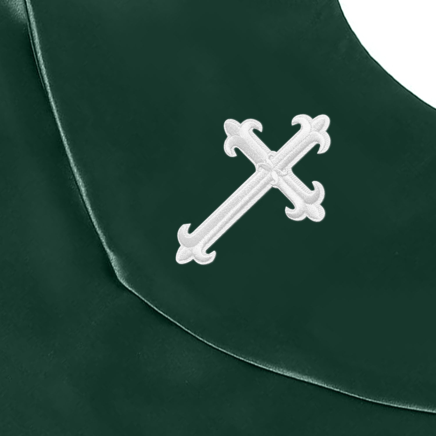 Unisex V Shape Choir Stole with Cross-CA graduation