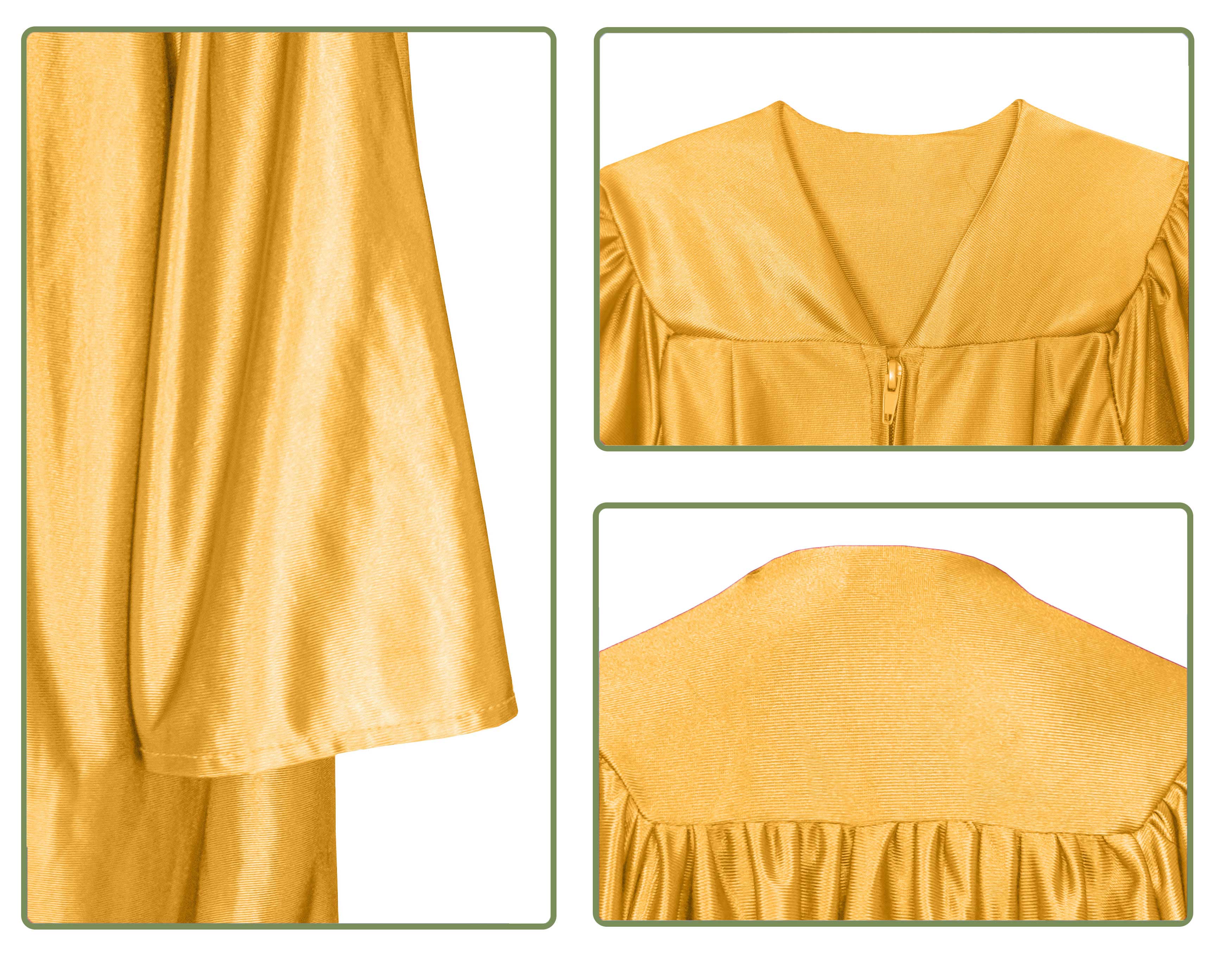 Shiny Kids Graduation Gown & Cap w/Tassel Charm for Home School|Preschool|Kindergarten-CA graduation