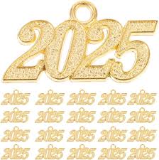 Graduation Year Charm Date 2024/2025 in 5 Different Styles-CA graduation