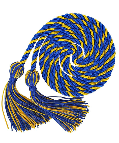 Two Color Mixed Graduation Honor Cord 68 Inches-CA graduation