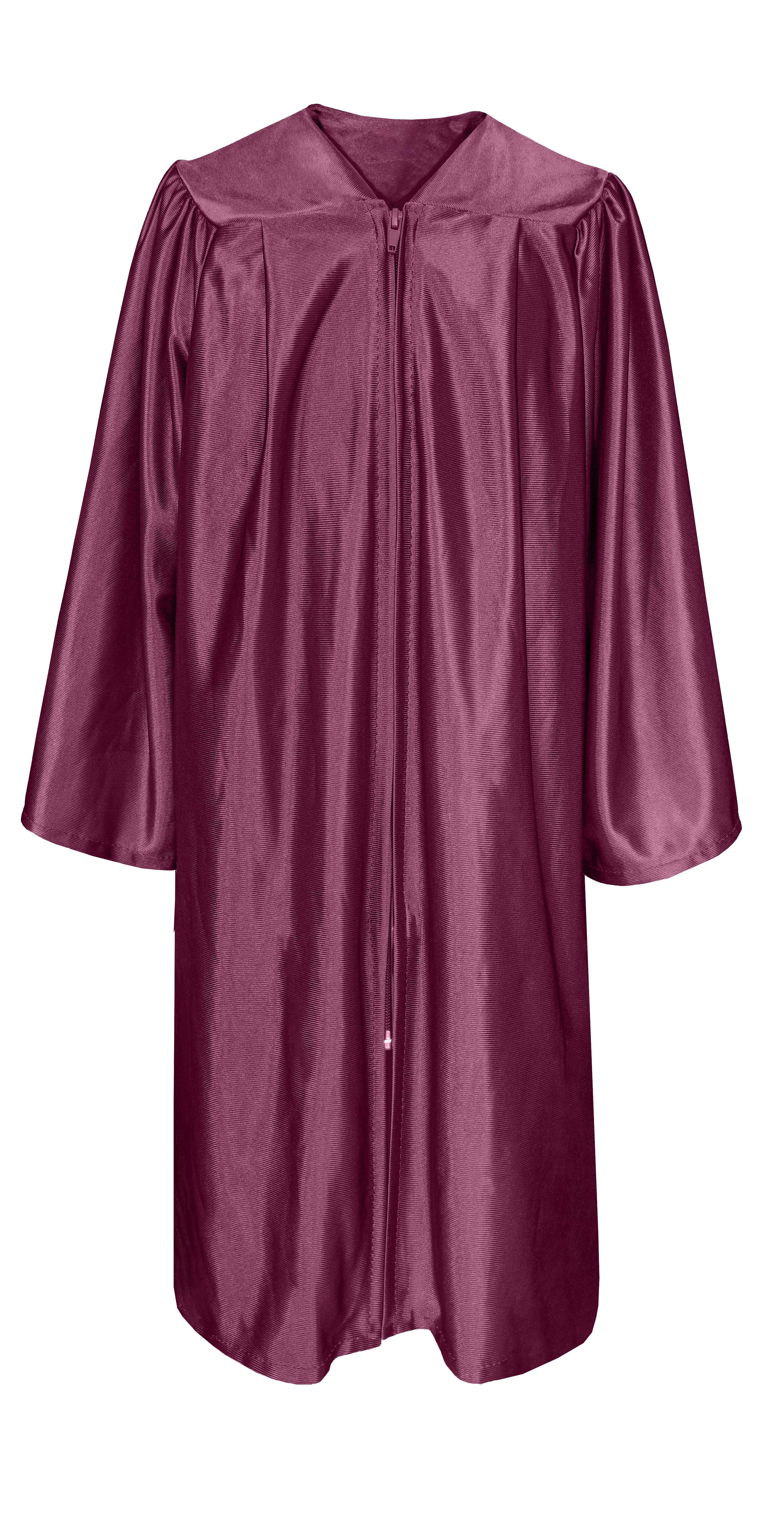 Choir Robe for Church | Shiny Graduation Gown for School | Baptism Confirmation Choir Costume-CA graduation
