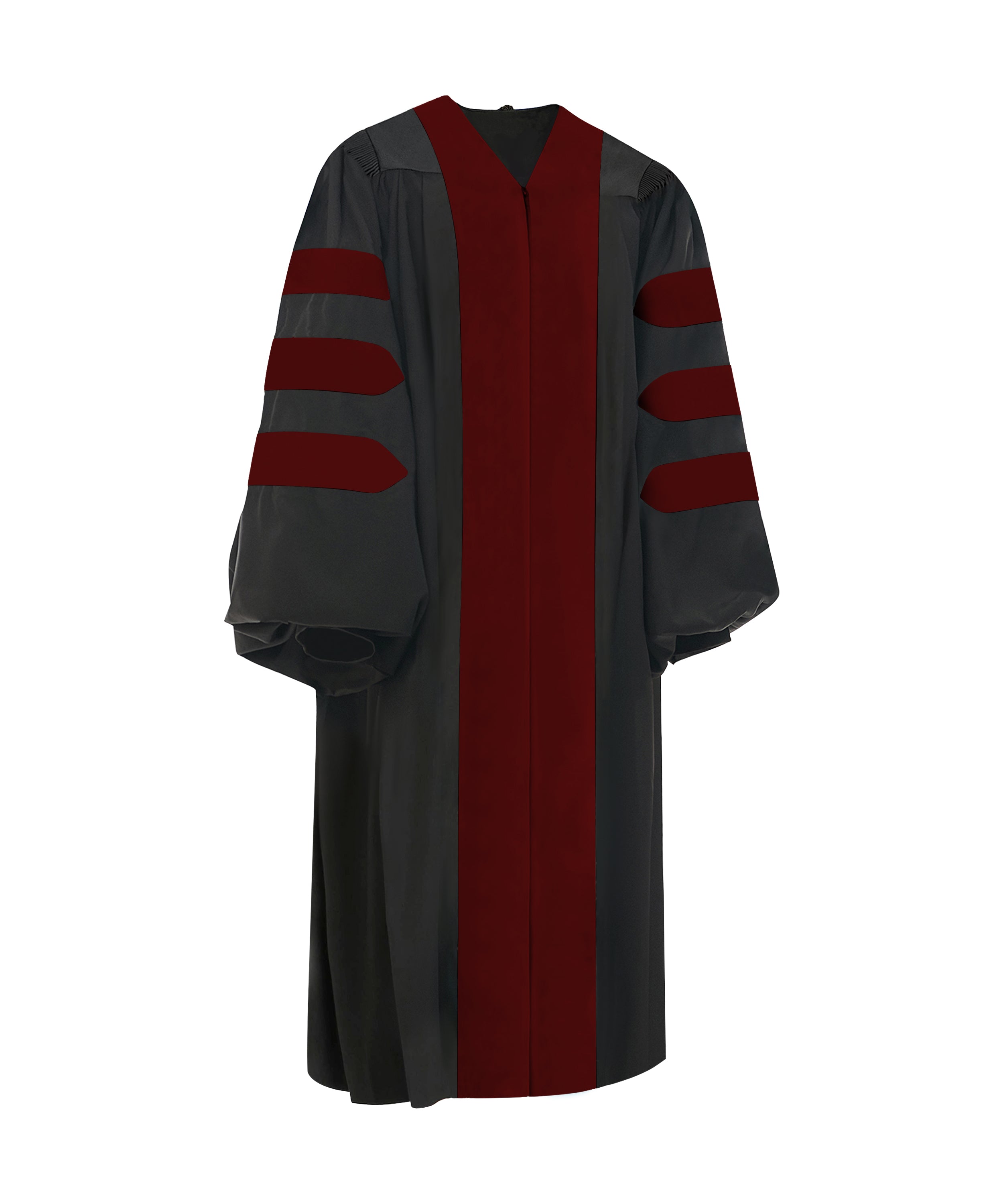 Deluxe Doctoral / PhD Graduation Gown No Piping-CA graduation