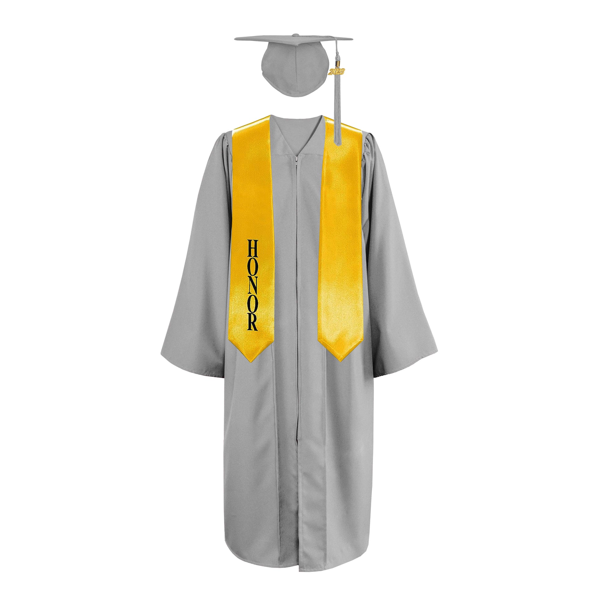 Matte Cap, Gown,Tassel & Honor Stole 60” Package | graduate graduation gown-CA graduation