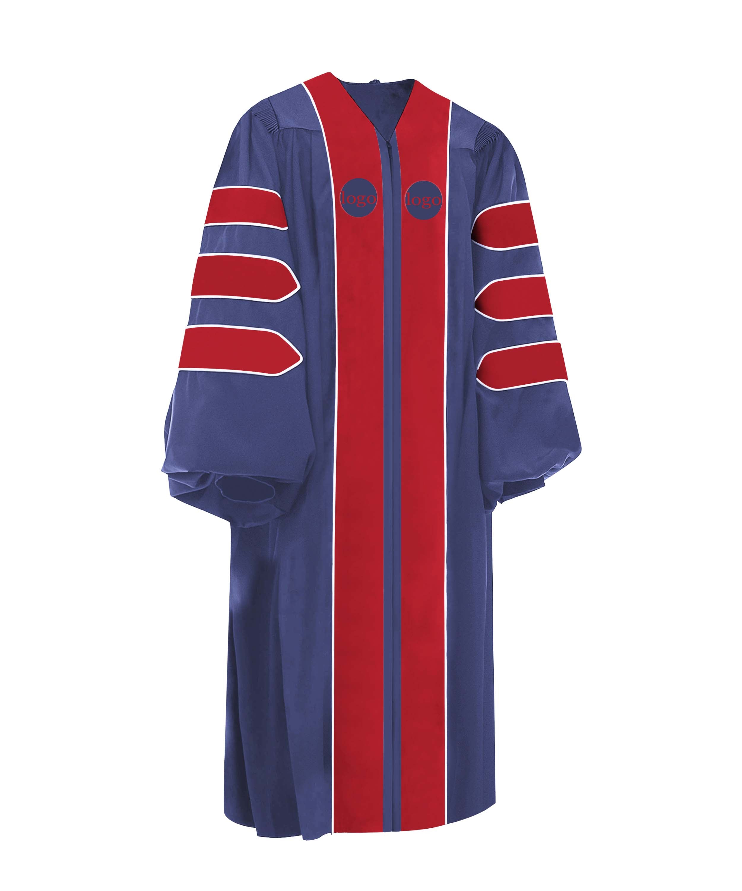 Customized Deluxe Doctoral / Academic PhD Gown-CA graduation