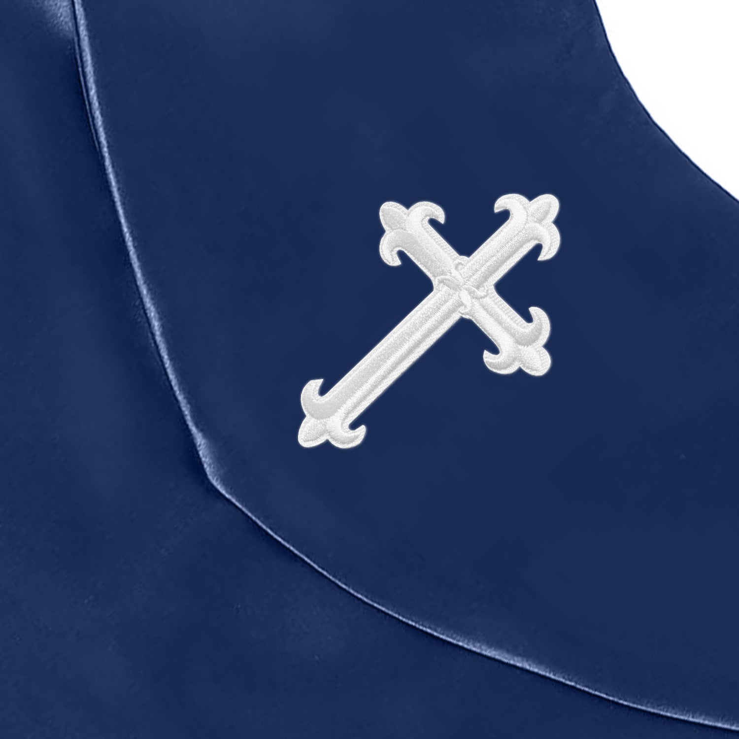 Unisex V Shape Choir Stole with Cross-CA graduation