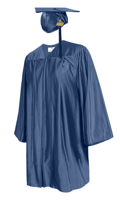 Shiny Kids Graduation Gown & Cap w/Tassel Charm for Home School|Preschool|Kindergarten-CA graduation