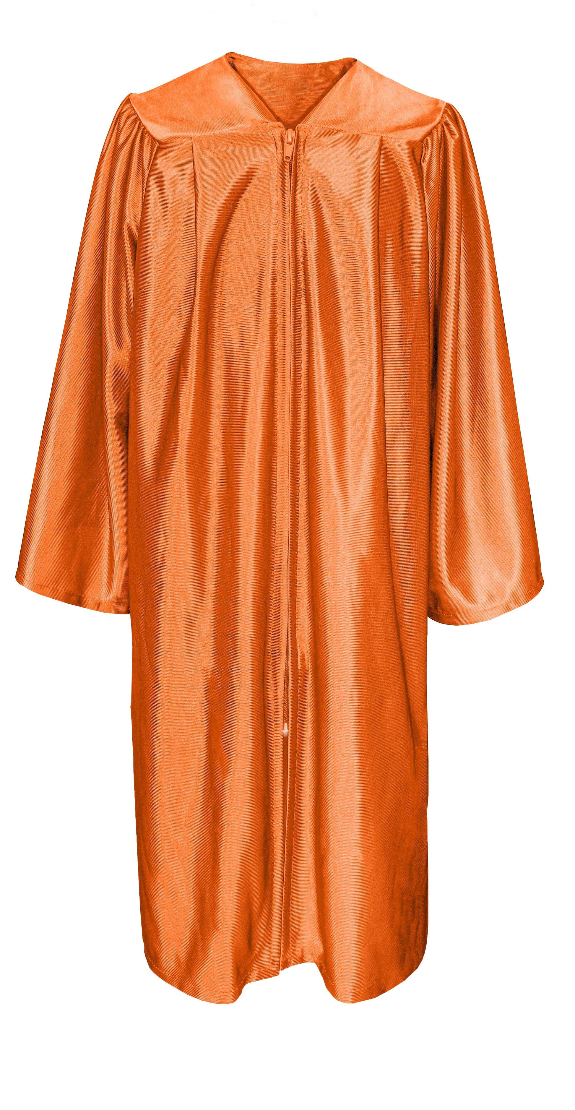 Choir Robe for Church | Shiny Graduation Gown for School | Baptism Confirmation Choir Costume-CA graduation