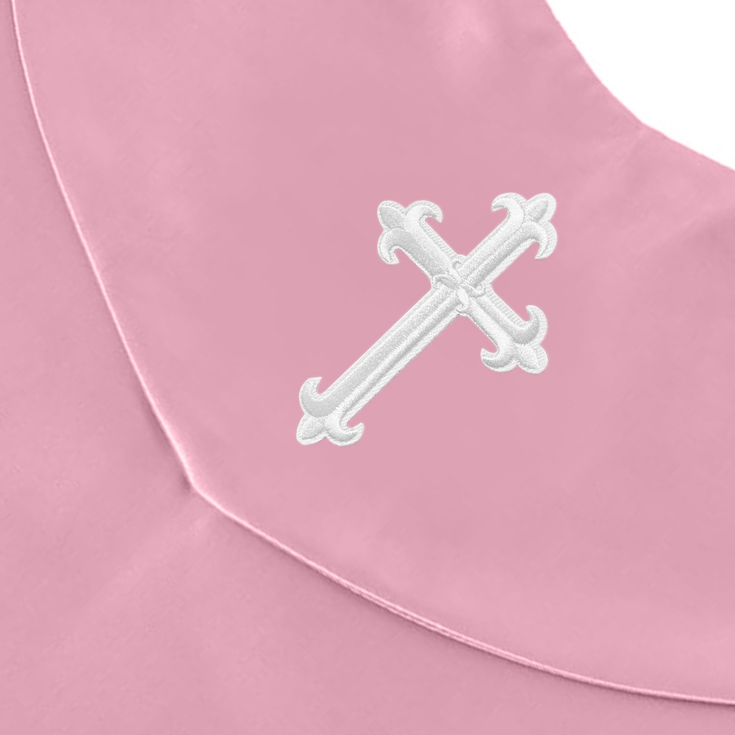 Unisex V Shape Choir Stole with Cross-CA graduation