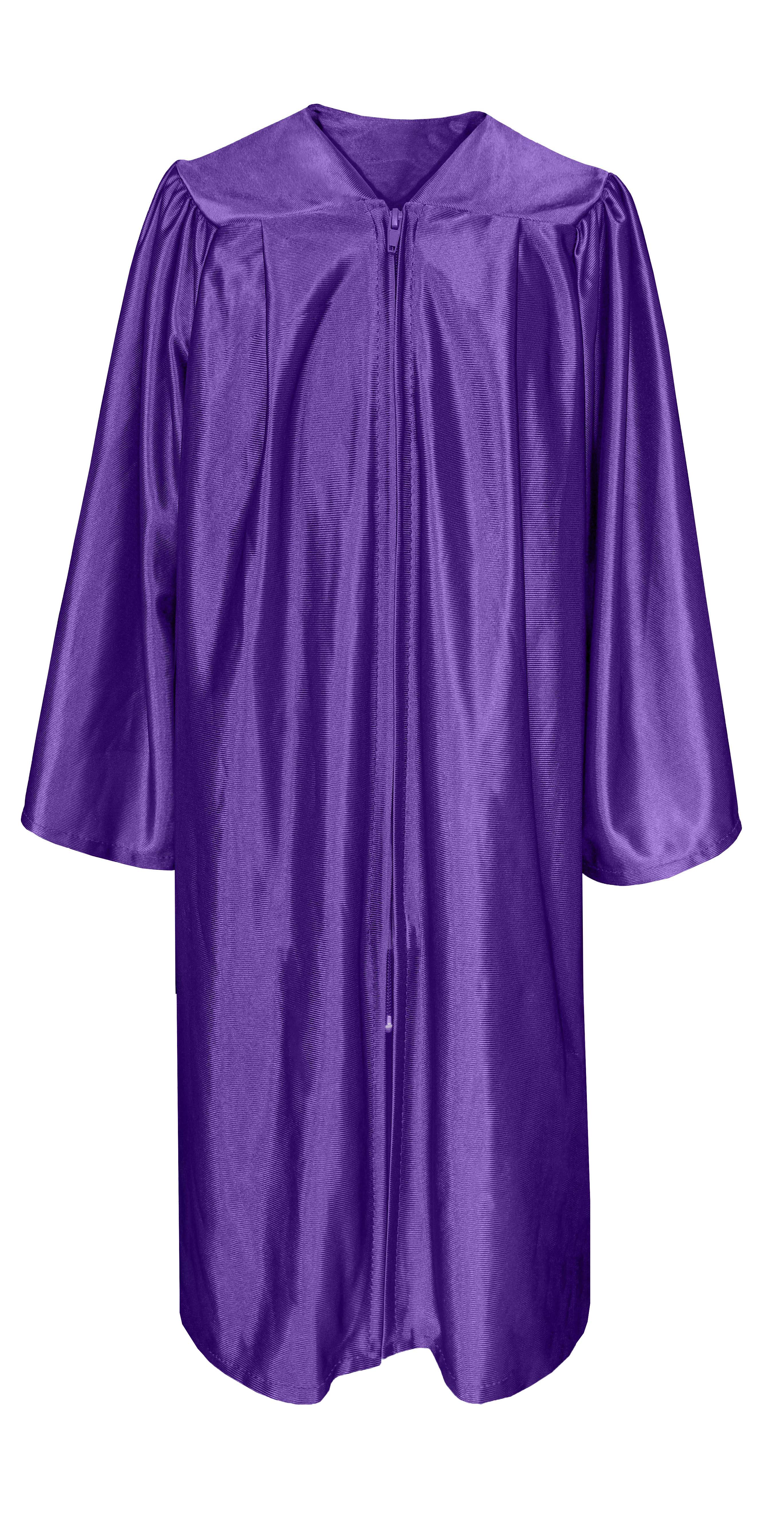 Choir Robe for Church | Shiny Graduation Gown for School | Baptism Confirmation Choir Costume-CA graduation