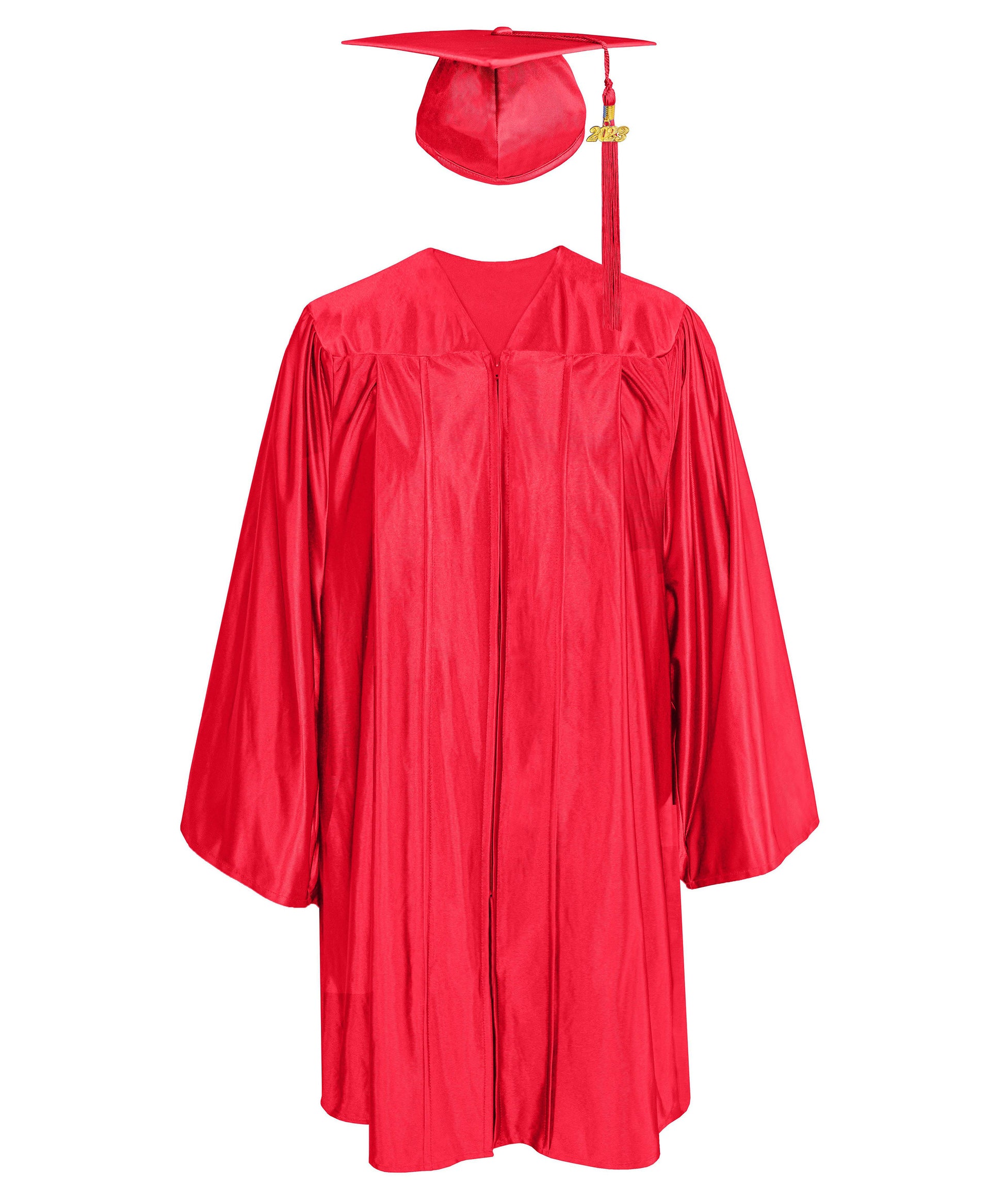Shiny Kid Cap and Gown with Tassel Charm for Kindergarten