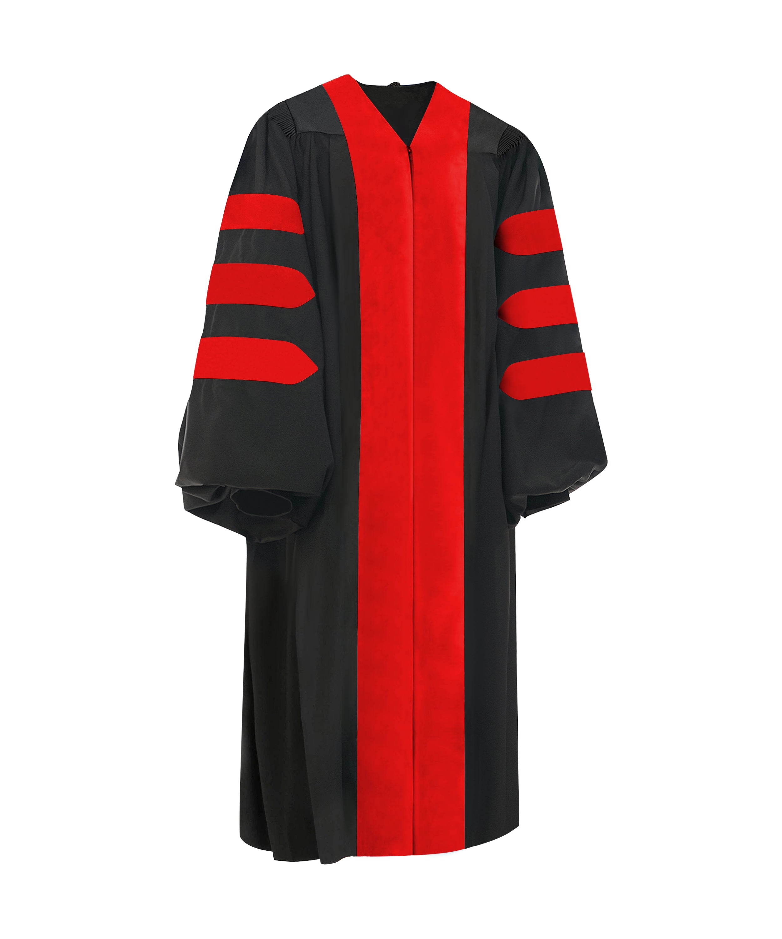 Deluxe Doctoral / PhD Graduation Gown No Piping-CA graduation