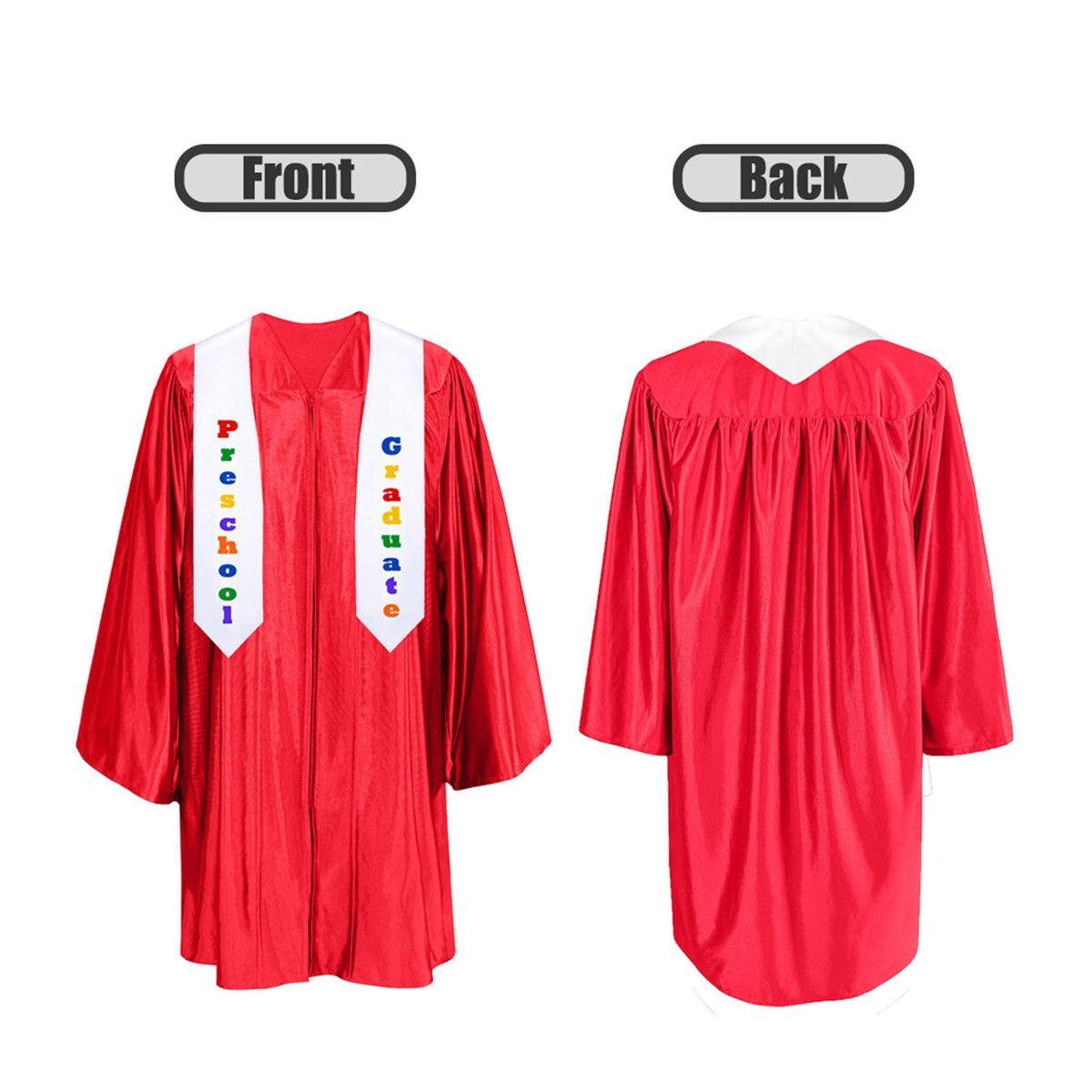 Shiny Kindergarten Graduation Cap, Gown, Stole & Diploma Package - CA ...