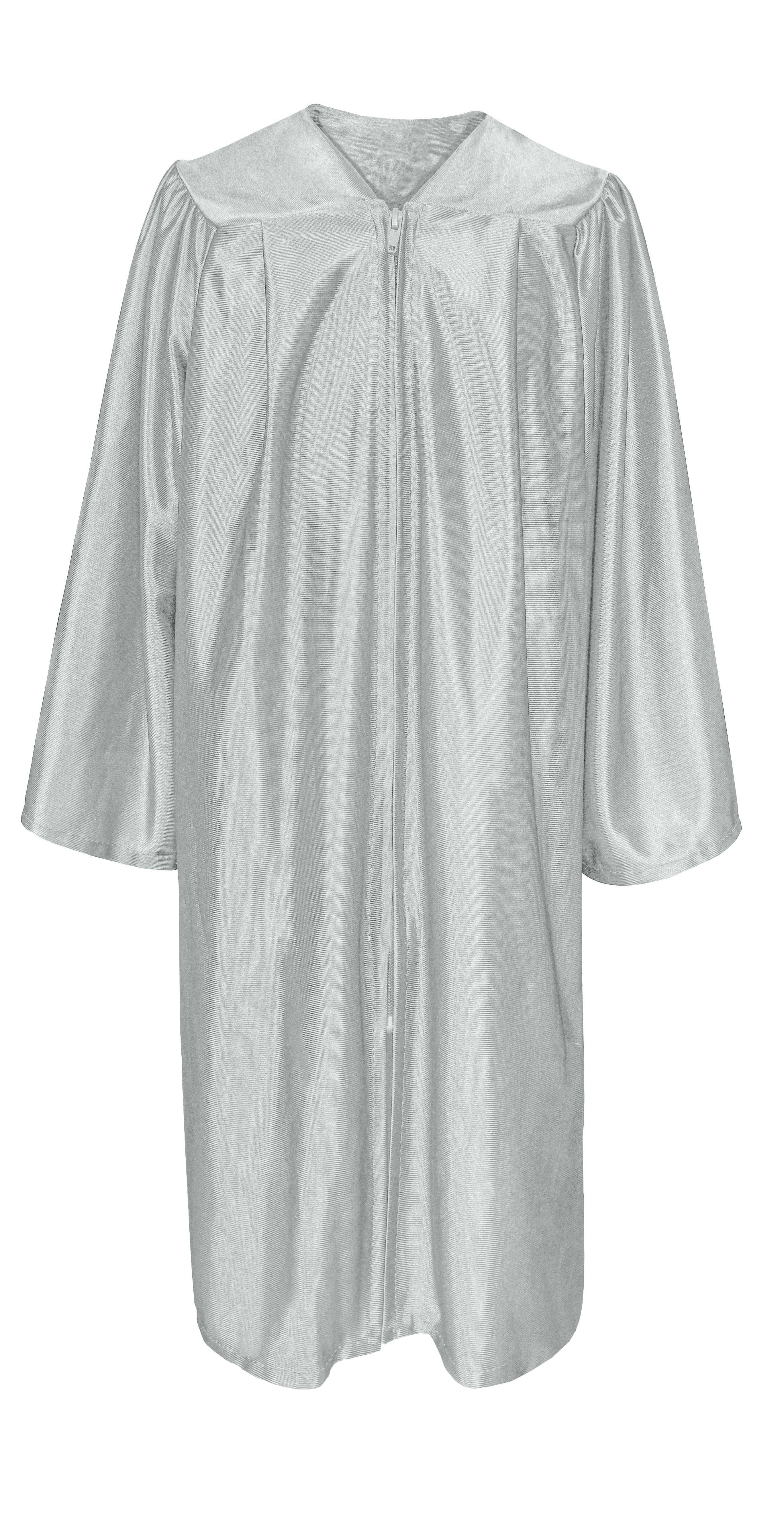 Choir Robe for Church | Shiny Graduation Gown for School | Baptism Confirmation Choir Costume-CA graduation
