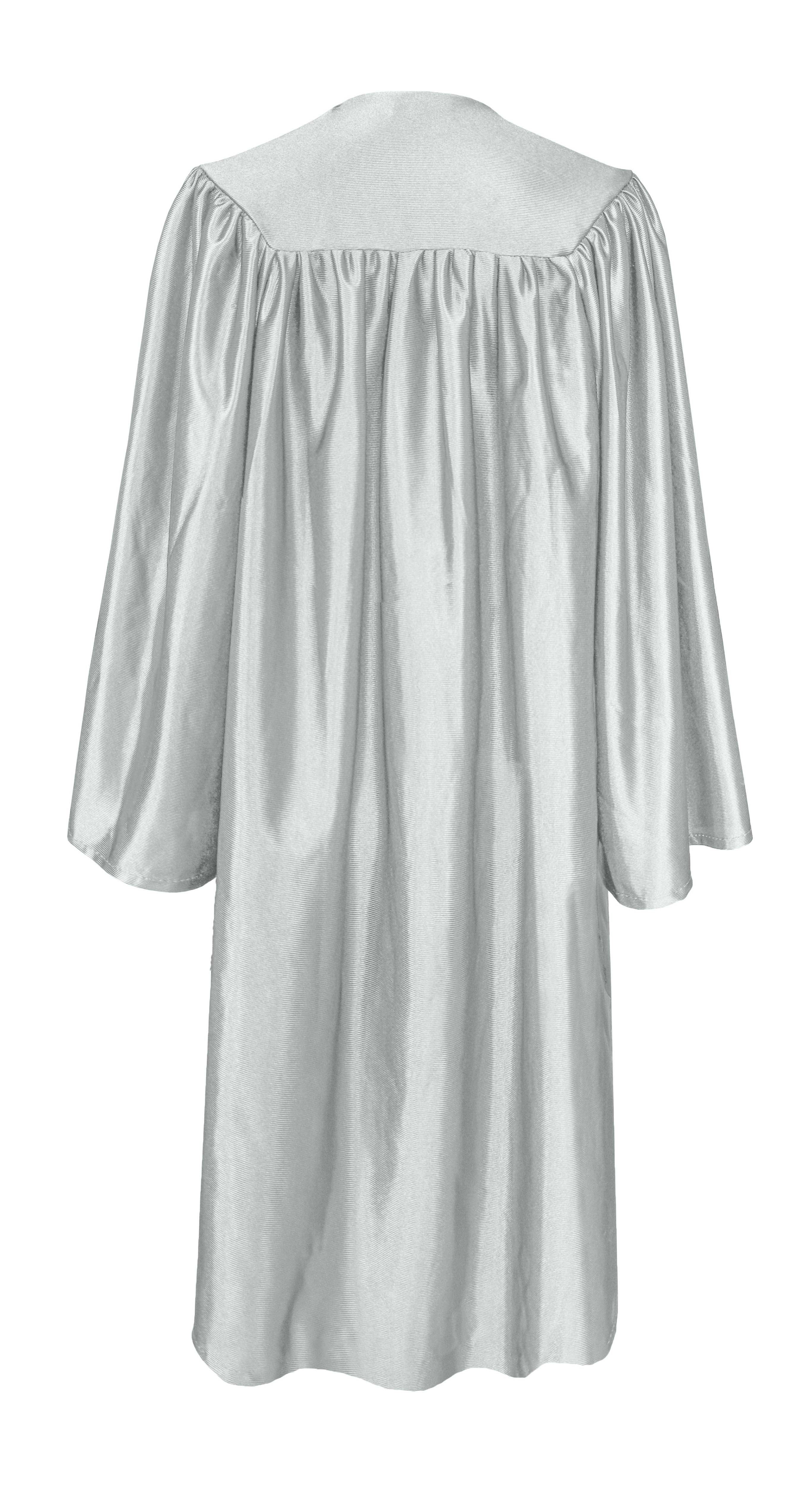Choir Robe for Church | Shiny Graduation Gown for School | Baptism Confirmation Choir Costume-CA graduation