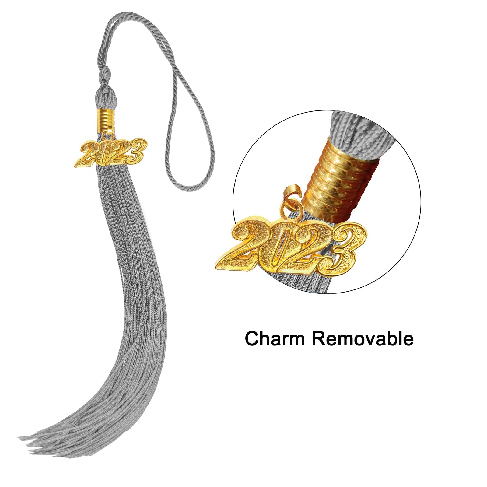 Shiny Graduation Cap with Graduation Tassel Year Charm Date for Home School | Preschool | Kindergarten-CA graduation