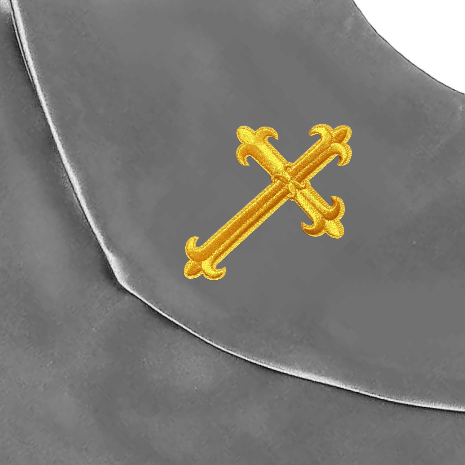 Unisex V Shape Choir Stole with Cross-CA graduation