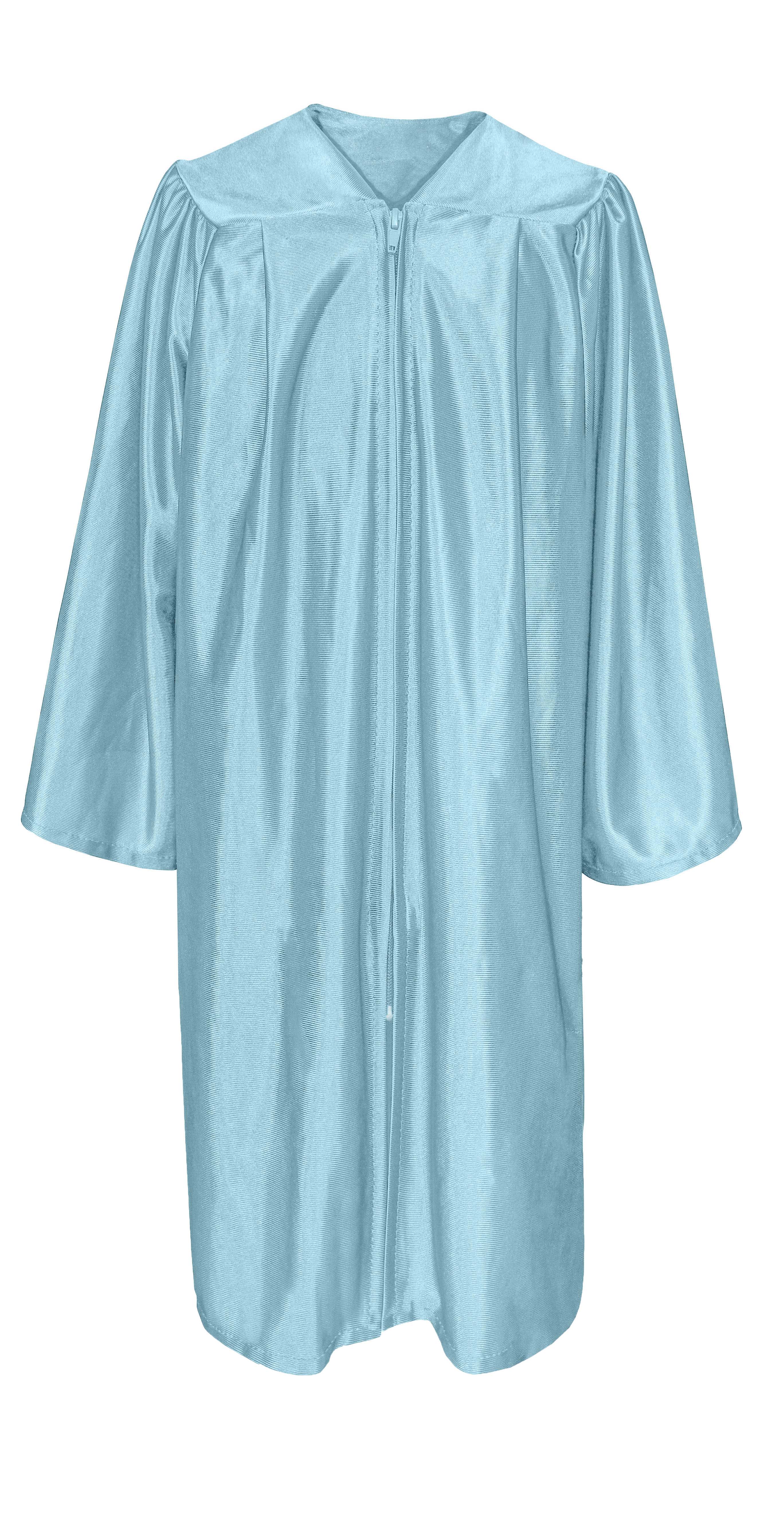 Choir Robe for Church | Shiny Graduation Gown for School | Baptism Confirmation Choir Costume-CA graduation