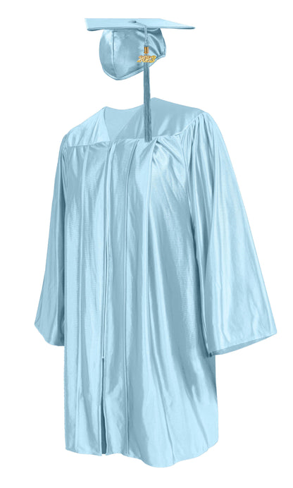 Shiny Kids Graduation Gown & Cap w/Tassel Charm for Home School|Preschool|Kindergarten-CA graduation