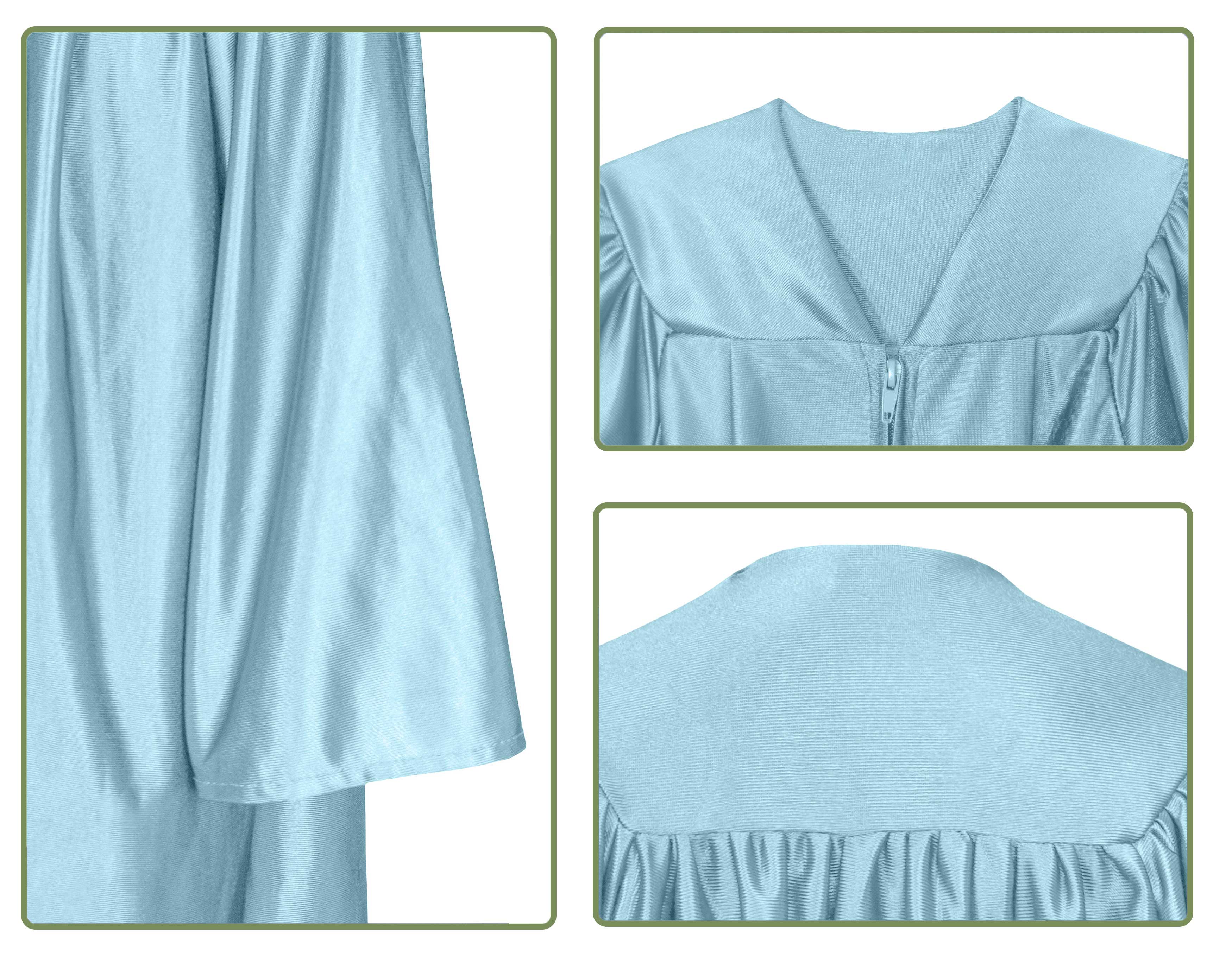 Shiny Kids Graduation Gown & Cap w/Tassel Charm for Home School|Preschool|Kindergarten-CA graduation