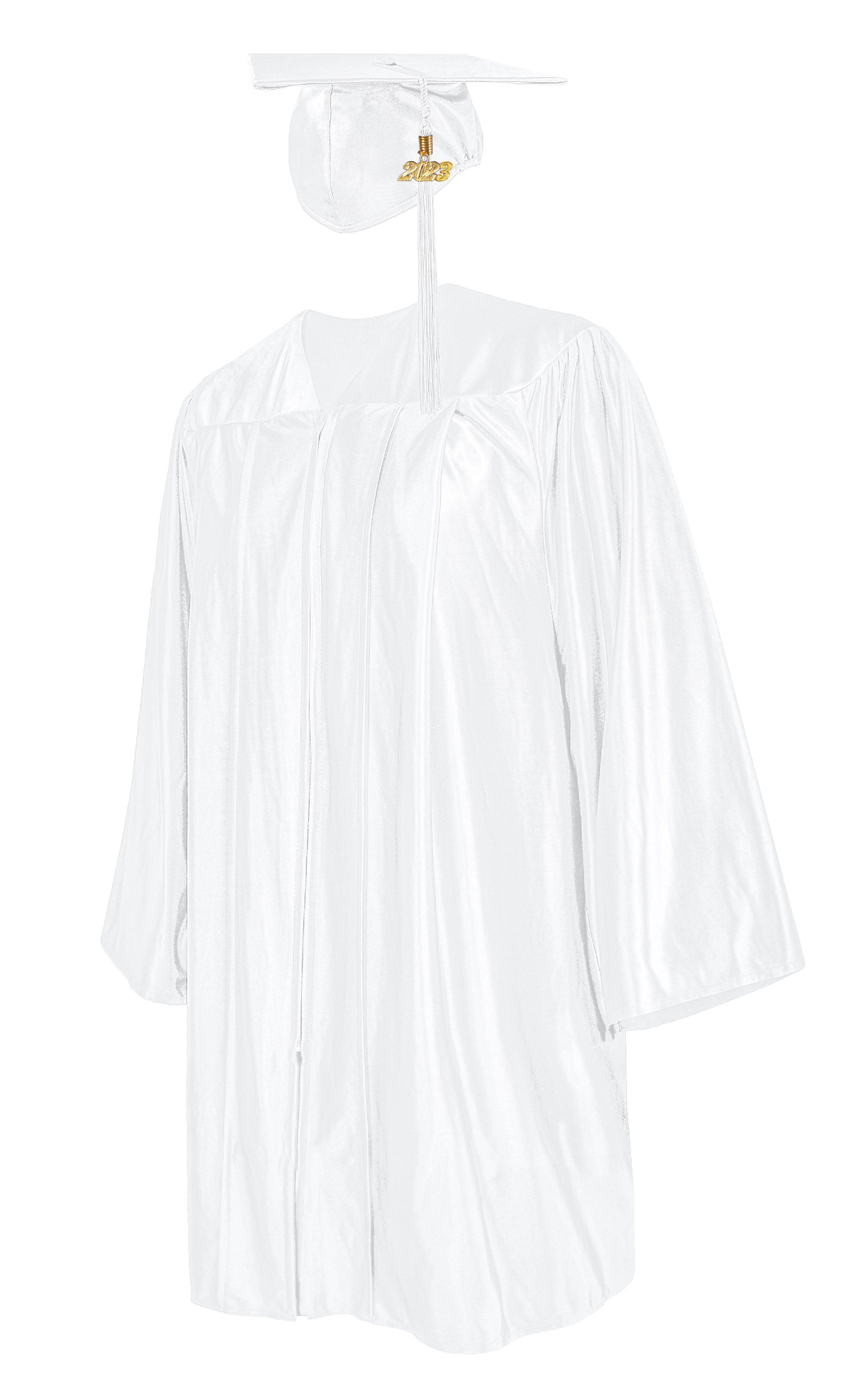 Shiny Kids Graduation Gown & Cap w/Tassel Charm for Home School|Preschool|Kindergarten-CA graduation