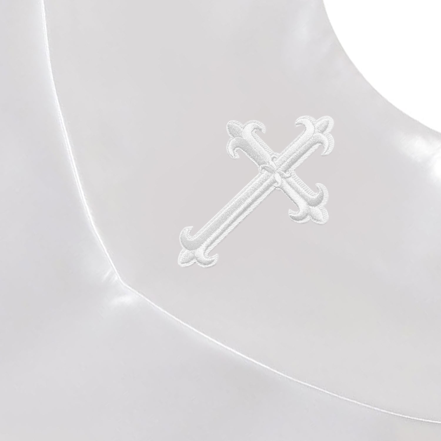 Unisex V Shape Choir Stole with Cross-CA graduation