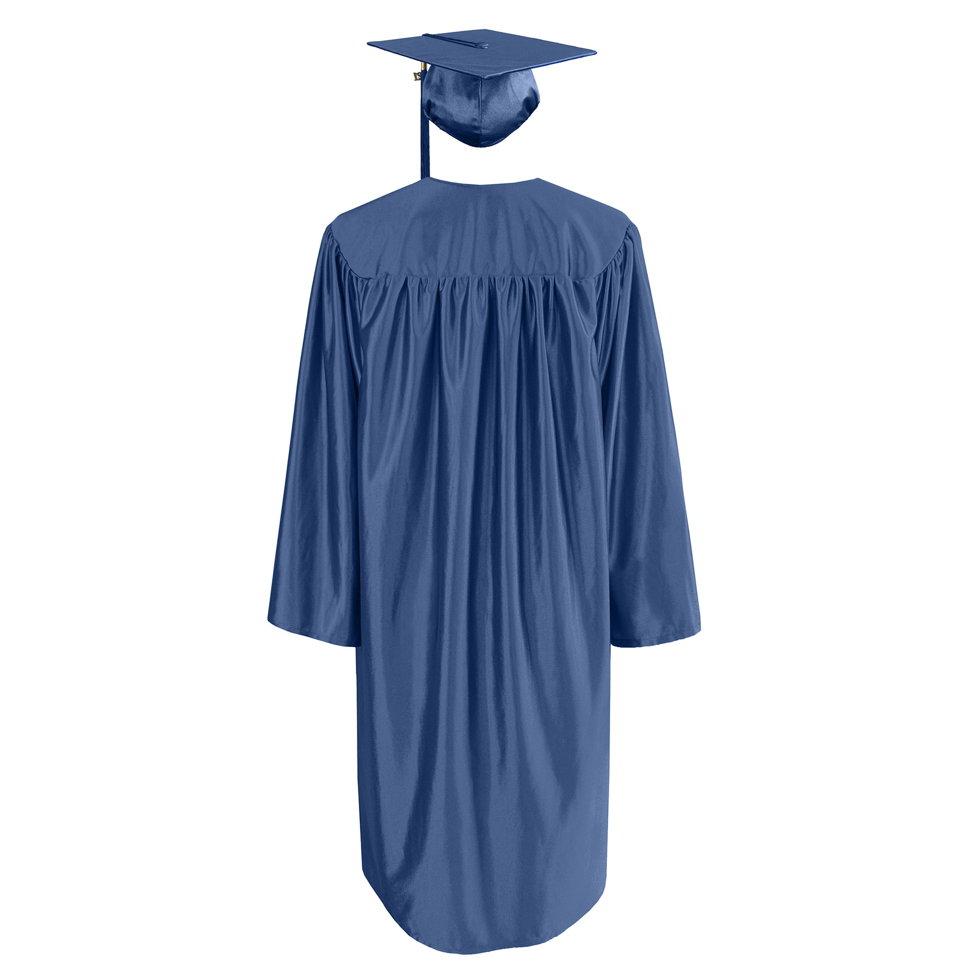 Shiny Graduation Gown & Cap with Tassel Charm 2023|2024 for Middle & High School | Bachelor Degree-CA graduation