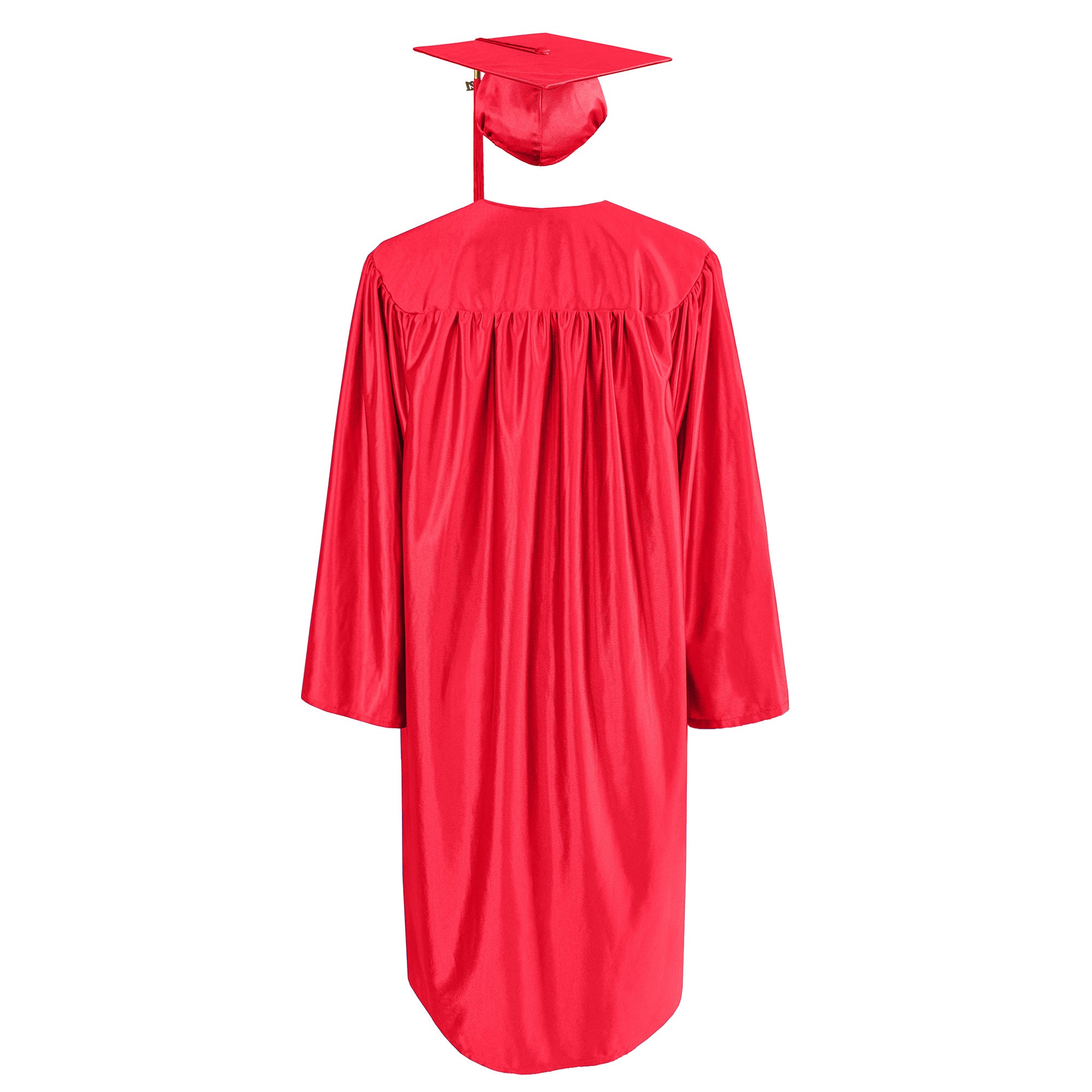 Shiny Graduation Gown & Cap with Tassel Charm 2023|2024 for Middle & High School | Bachelor Degree-CA graduation