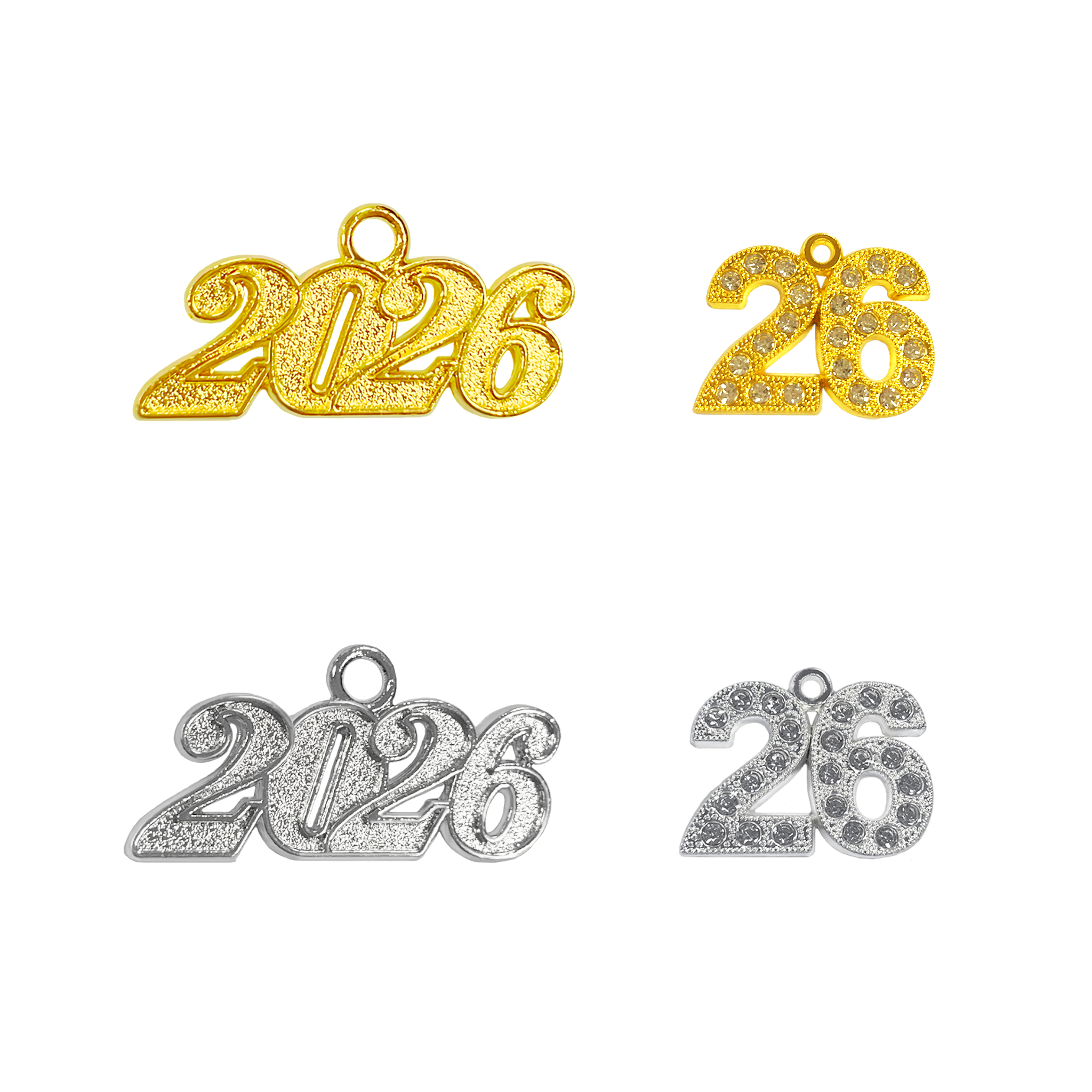 Graduation Tassel Charm 2025 2026 Single Color-CA graduation